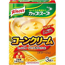 Knorr Corn Cream Soup / コーンクリームスープ  3 pcs - Konbiniya Japan Centre