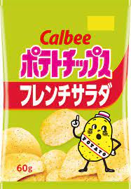 Potato Chips French Salad / カルビー ポテトチップス フレンチサラダ 60g - Konbiniya Japan Centre