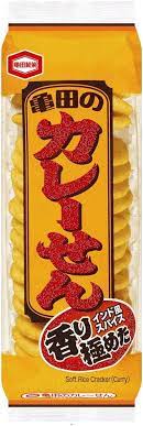 Curry Senbei / 亀田 カレーせん 18枚 - Konbiniya Japan Centre