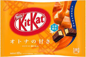 Kitkat Mini Caramel / キットカット キャラメル 10枚 - Konbiniya Japan Centre