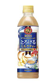 Melty Boss Milk Tea / とろけるボス ミルクティー 500ml - Konbiniya Japan Centre