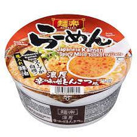 Menraku Karamiso Tonkotsu / 麺楽 濃厚 辛味噌とんこつ風 - Konbiniya Japan Centre
