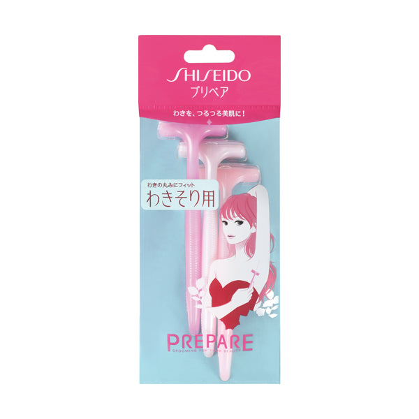 Shiseido prepare Razor 3ps/ 脇そり用 - Konbiniya Japan Centre