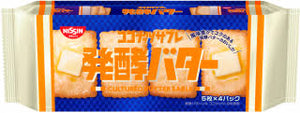Nissin Coconut Sable Hakko Butter / ココナッツサブレ 発酵バター ５枚ｘ４pack 119g - Konbiniya Japan Centre
