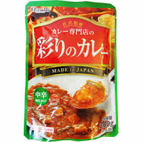 Hachi Ready to Eat Curry Sauce (Med Hot) / Hachi 彩りのカレー(中辛) レトルト 200g - Konbiniya Japan Centre