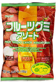 Fruits Assorted Gummy Candy / フルーツアソート グミ  107g - Konbiniya Japan Centre