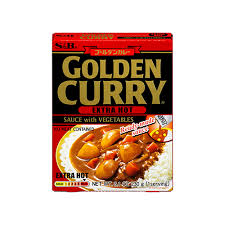 S&B Ready to Eat Golden Curry (Extra Hot)  / ゴールデンカレー(大辛)レトルト 230g - Konbiniya Japan Centre
