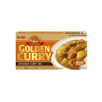 S&B Golden Curry (Mild) / ゴールデンカレー(甘口）198g North America Version - Konbiniya Japan Centre