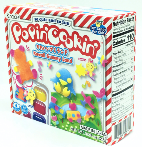 Popin' Cookin' Gummy Land /  ポッピンクッキン ｸﾞﾐﾗﾝﾄﾞ 27g - Konbiniya Japan Centre