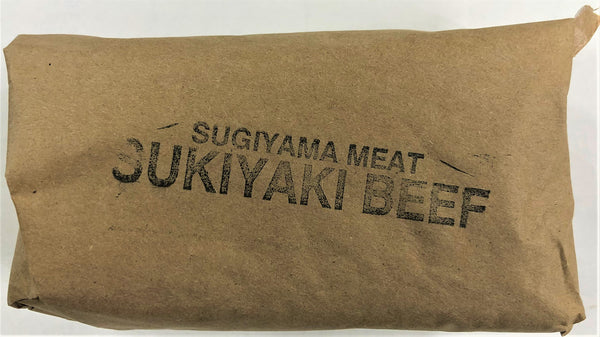 Sukiyaki Beef / すき焼き用牛肉 1LB / 454g (Frozen) - Konbiniya Japan Centre