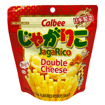 Calbee Jagarico Bag Double Cheese  Potato Snack / カルビー じゃがりこバック ダブルチーズ 52g - Konbiniya Japan Centre