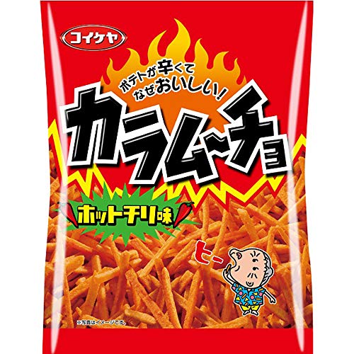 Karamucho Hot Chili Potato Snacks / カラムーチョ 105g - Konbiniya Japan Centre