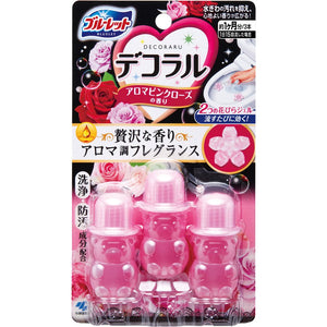 Bluelet toilet bowl cleaner (Pink Rose) /ブルーレットデコラル（アロマピンクローズの香り） - Konbiniya Japan Centre