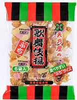 Mini Rice Cracker Kabukiage / ぷち歌舞伎揚げ  6 pcs - Konbiniya Japan Centre
