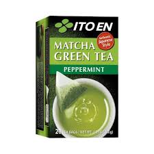 Matcha Green Tea Peppermint / 抹茶入りペパーミント  20 bags - Konbiniya Japan Centre