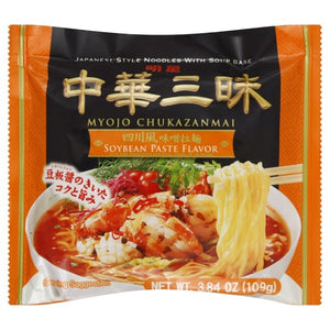 Chuka Zanmai Soy Bean Paste Flavour / 中華三昧 四川風味噌拉麺 109g - Konbiniya Japan Centre