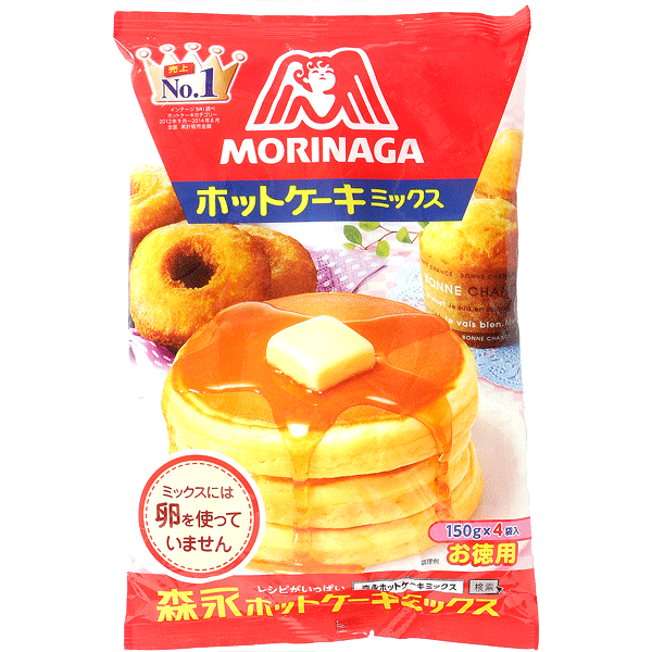 Morinaga Pan Cake MIX / ホットケーキMIX 150g × 4 bags