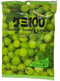 Muscat Gummy Candy / マスカットグミ  107g - Konbiniya Japan Centre