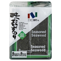 Nico-Nico Nori Seasoned Seaweed / 味おかずのり (8sheets×8packs) - Konbiniya Japan Centre