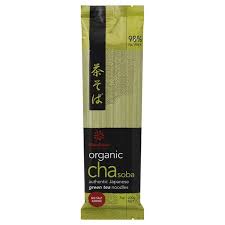 Organic Green Tea Noodle / オーガニック 茶そば  200g - Konbiniya Japan Centre