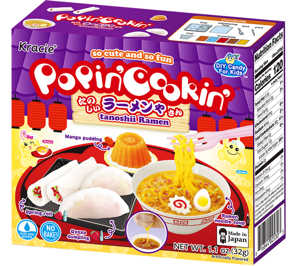 Popin' Cookin' Ramen /  ポッピンクッキン ラーメンやさん 32g - Konbiniya Japan Centre