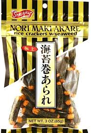 Rice Cracker Norimaki / 海苔巻きあられ  85g - Konbiniya Japan Centre