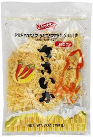 Prepared Shredded Squid Hot / さきいか辛味  56.7g - Konbiniya Japan Centre