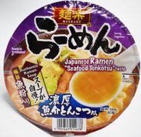 Seafood Tonkotsu Taste Ramen / 麺楽 魚介とんこつ風ラーメン - Konbiniya Japan Centre