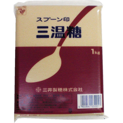 Mitsui Spoon Sanonto Beet,Cane and Brown Soft Sugar / スプーン印 三温糖 1kg - Konbiniya Japan Centre